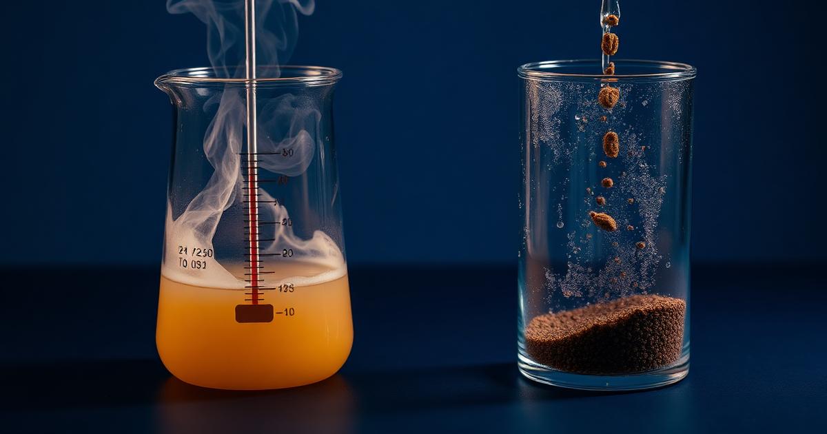 Reações endo e exotérmicas: o café solúvel como laboratório
