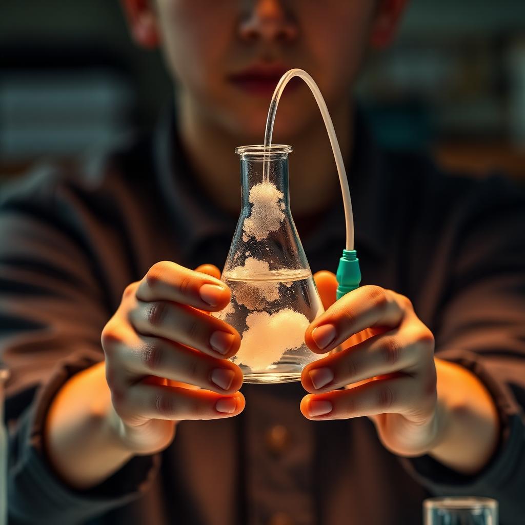 Fermentação alcoólica: medindo o CO₂ que o fermento produz